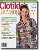 Clotilde's Sewing Savvy Magazine